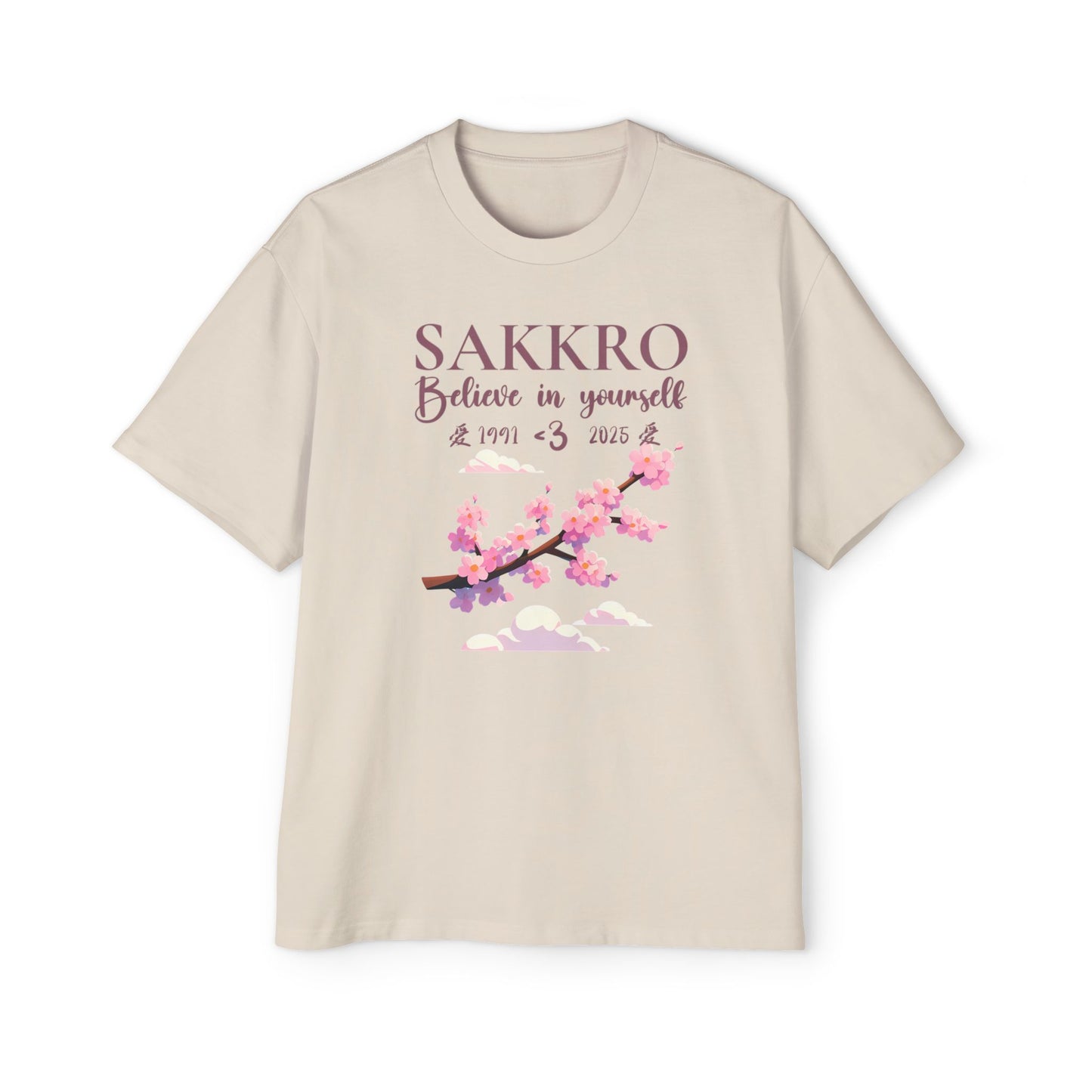 SK CHERRY BLOSSOM CREAM TEE