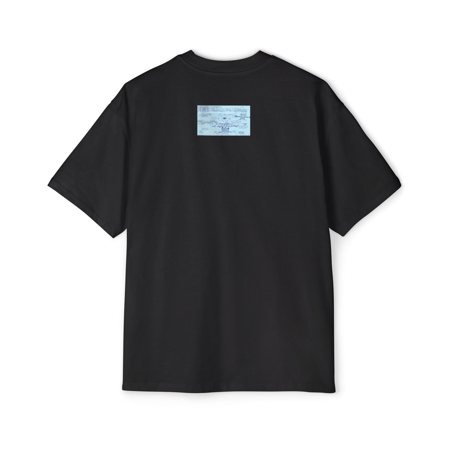 SK CHERRY BLOSSOM BLACK TEE