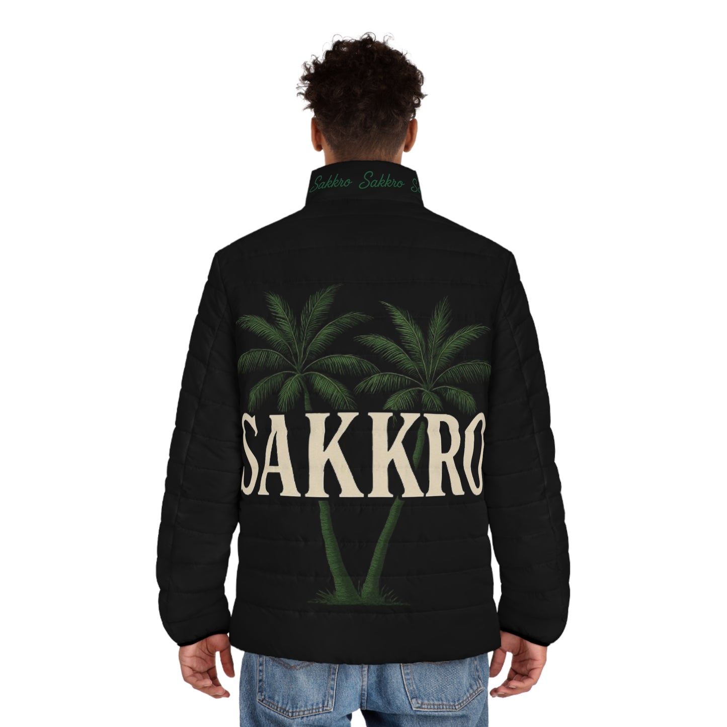 SK PALM TREE BOMBER JACKET
