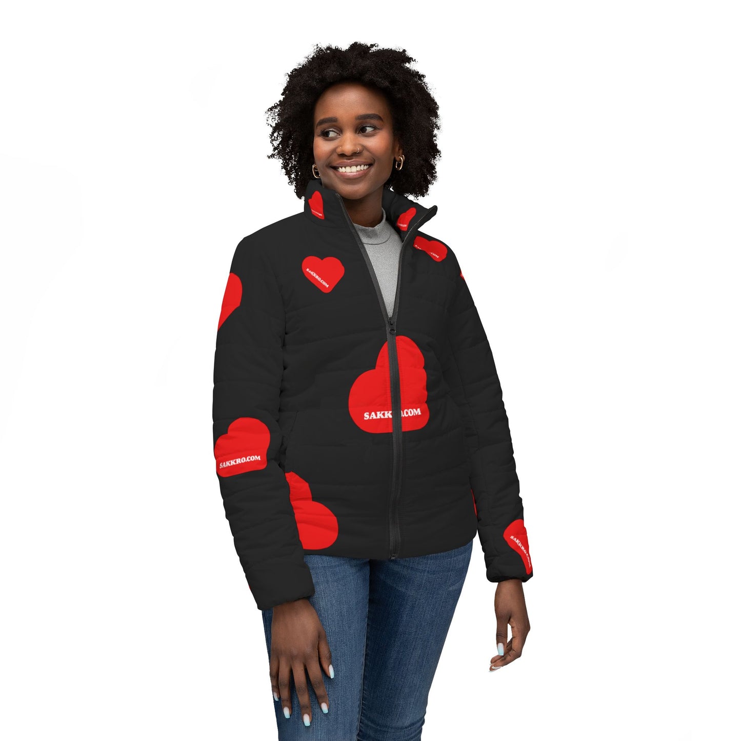 SK PUFFER HEART JACKET