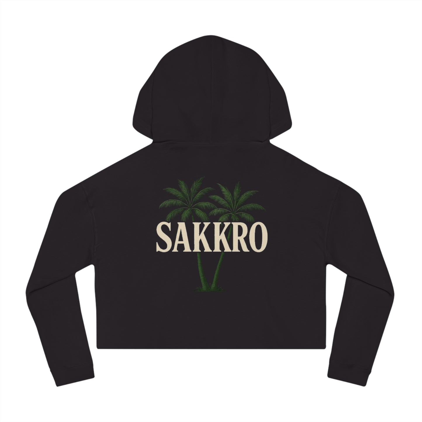 SK PALM TREE SAKKRO CROPPED HOODIE