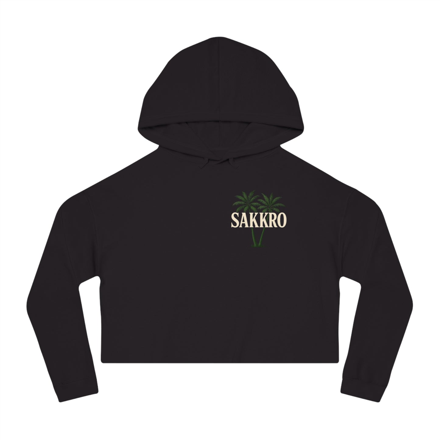 SK PALM TREE SAKKRO CROPPED HOODIE