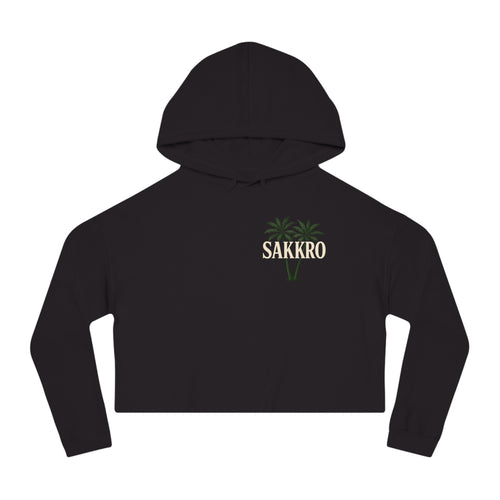 SK PALM TREE SAKKRO CROPPED HOODIE