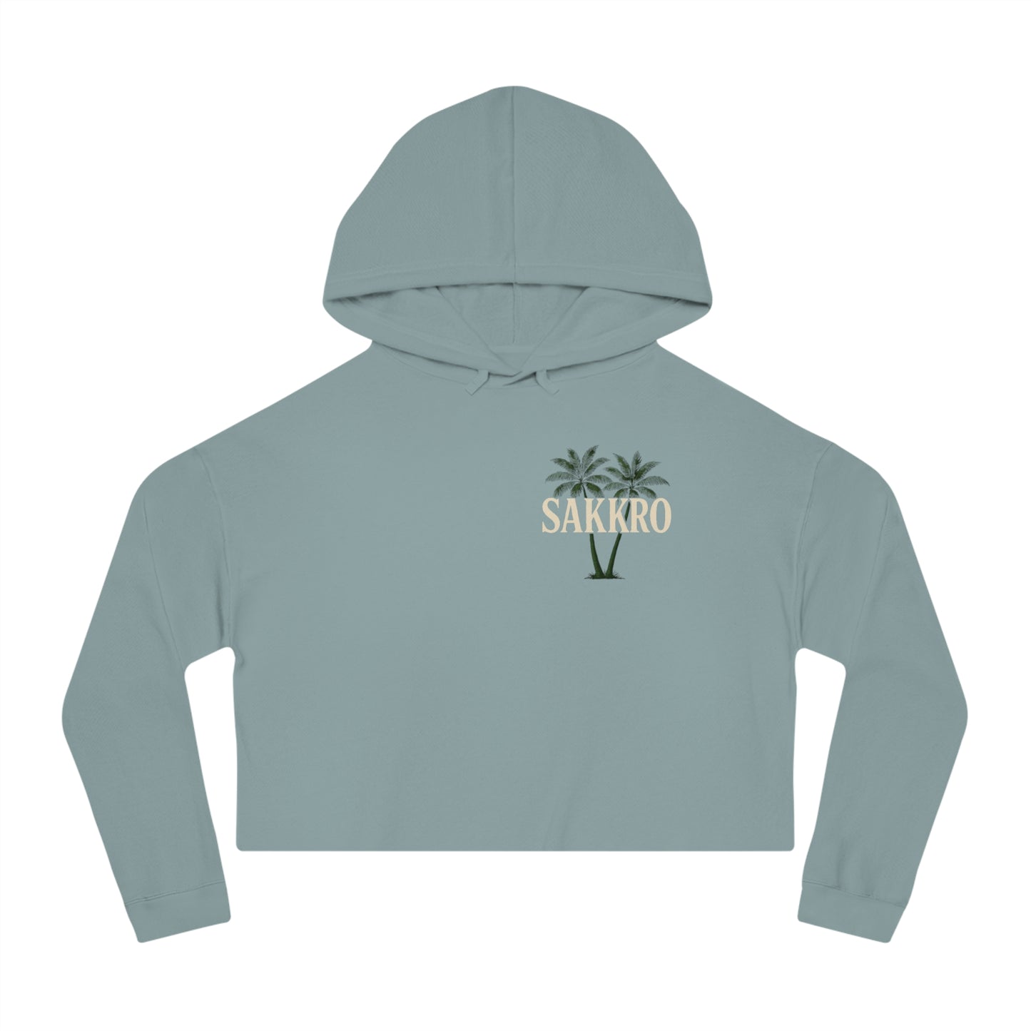 SK PALM TREE SAKKRO CROPPED HOODIE