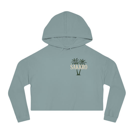 SK PALM TREE SAKKRO CROPPED HOODIE