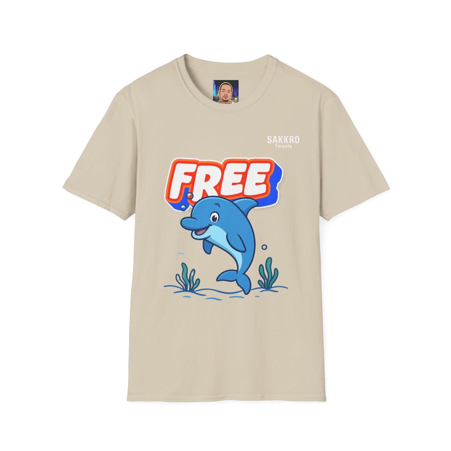 NEW 2025 FREE DOLPHIN T-SHIRT