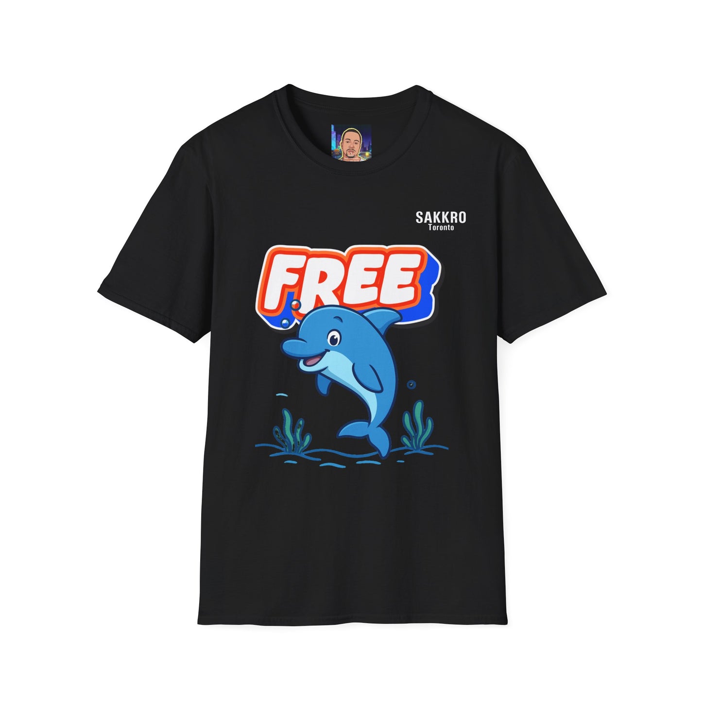 NEW 2025 FREE DOLPHIN T-SHIRT