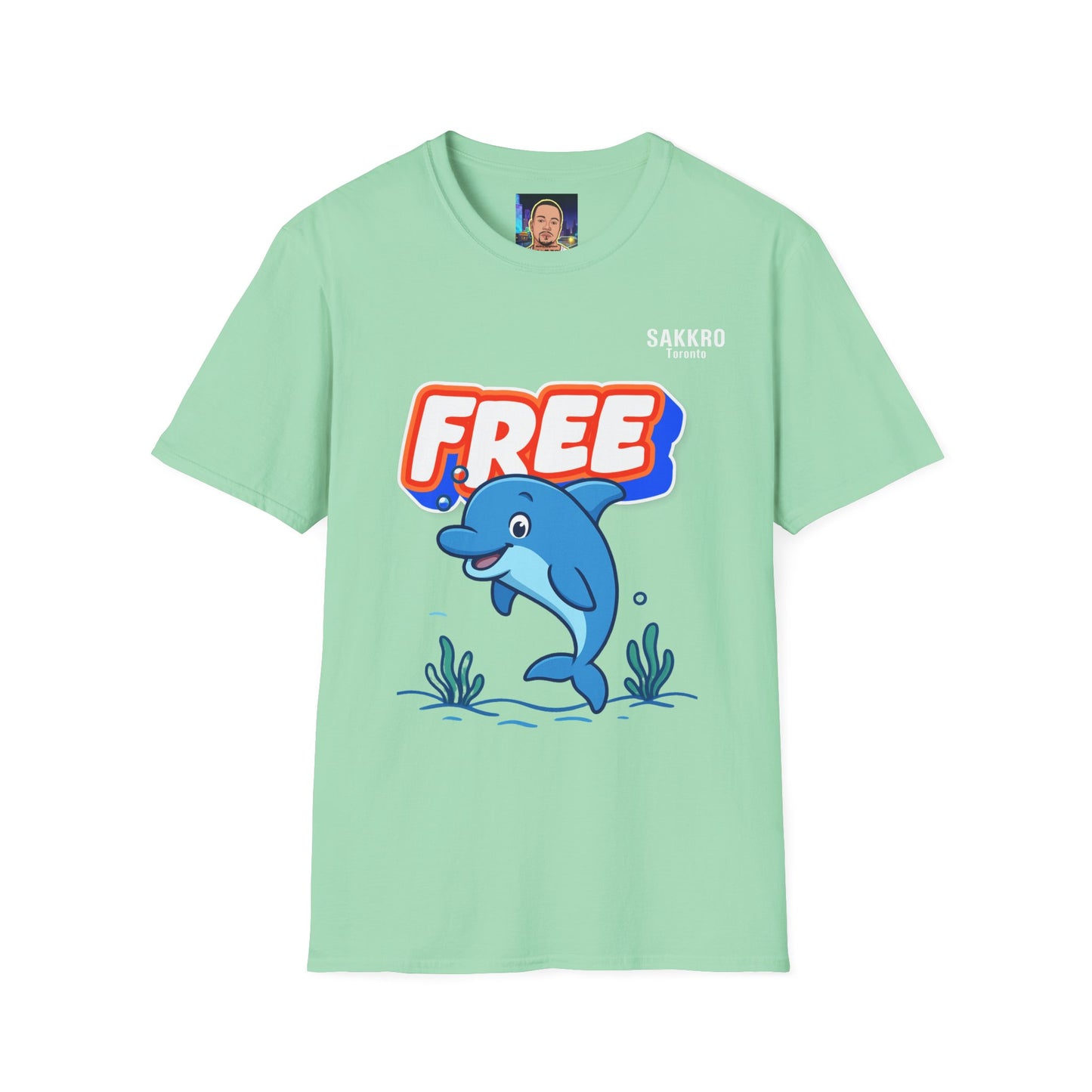 NEW 2025 FREE DOLPHIN T-SHIRT