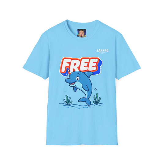 NEW 2025 FREE DOLPHIN T-SHIRT