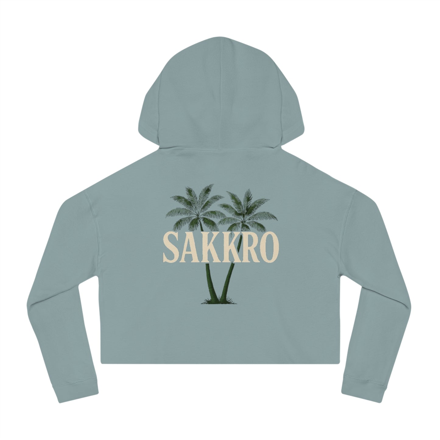SK PALM TREE SAKKRO CROPPED HOODIE